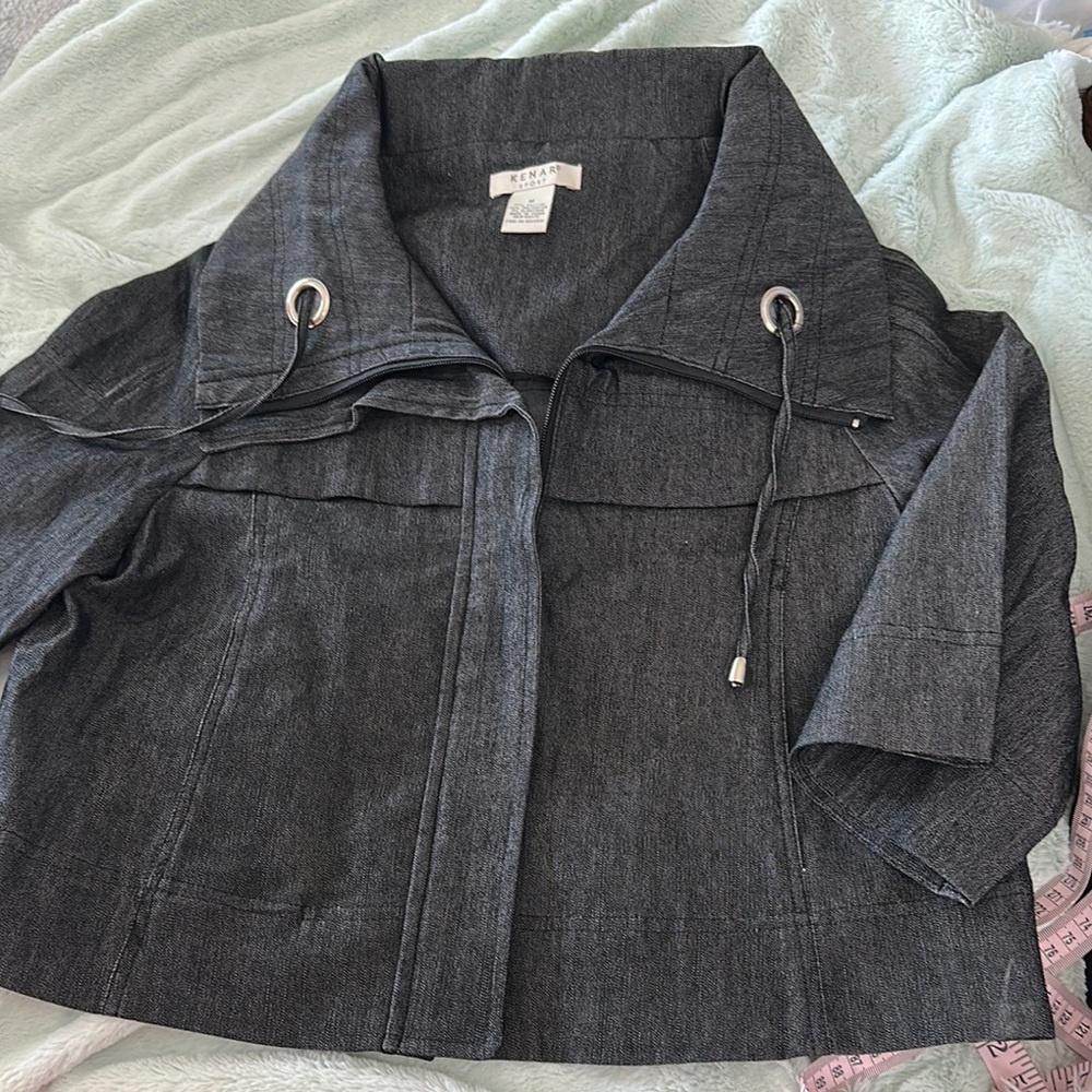 Kenar Sport Hidden Zipper Jacket